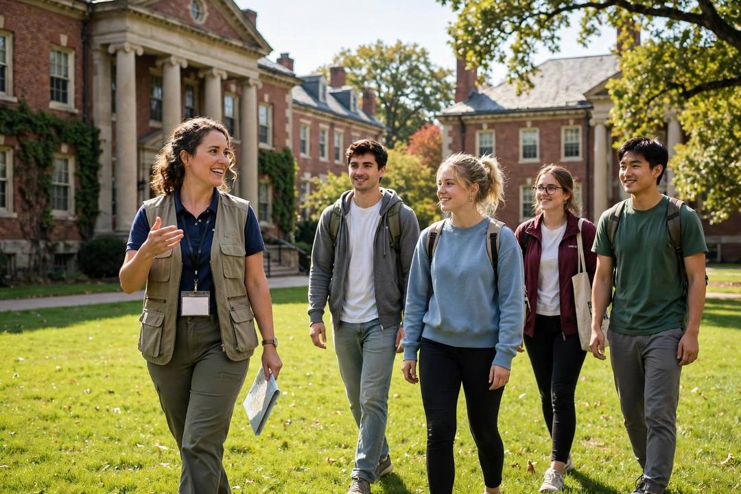 Scene: A Campus Tour