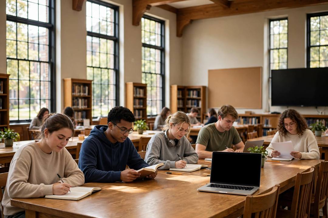 Scene: A Library Announcement