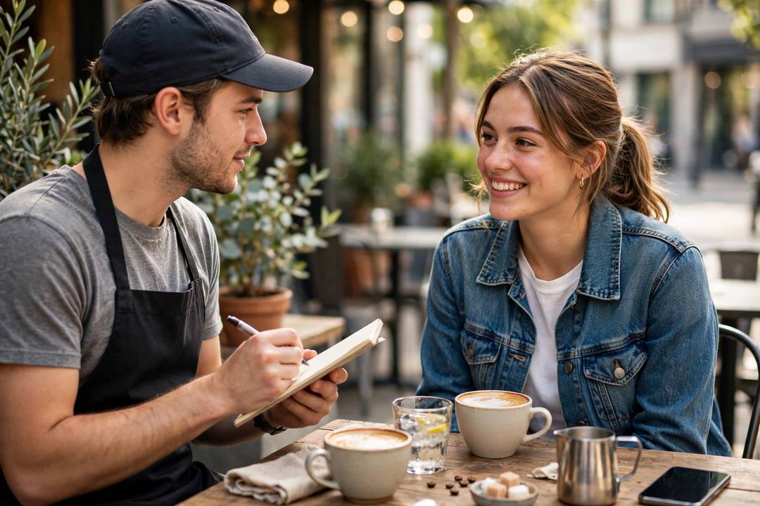 Scene: At the Café: Ordering with Confidence