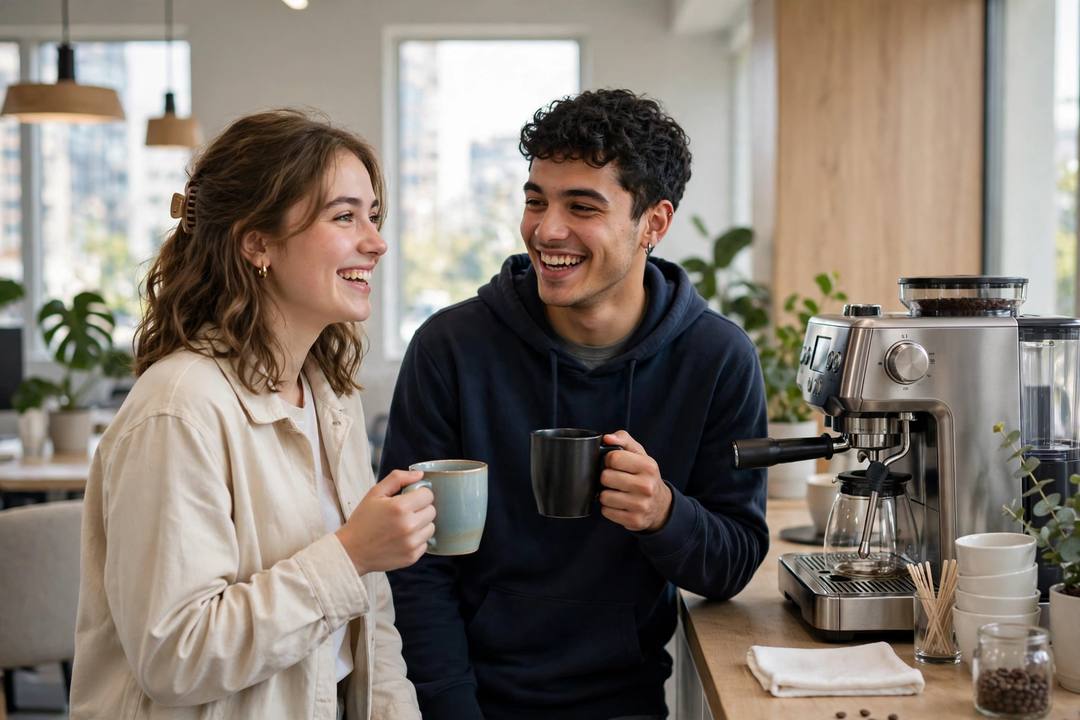 Scene: Small Talk: Meeting a New Coworker