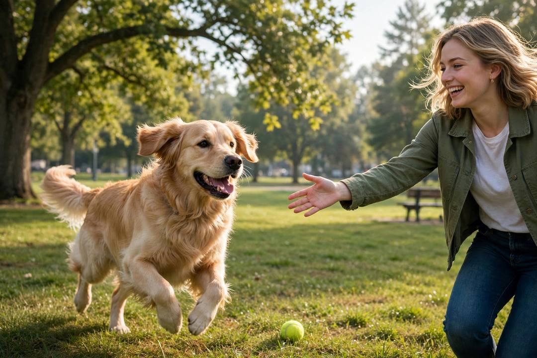 Scene from the story: A Dog Named Bella